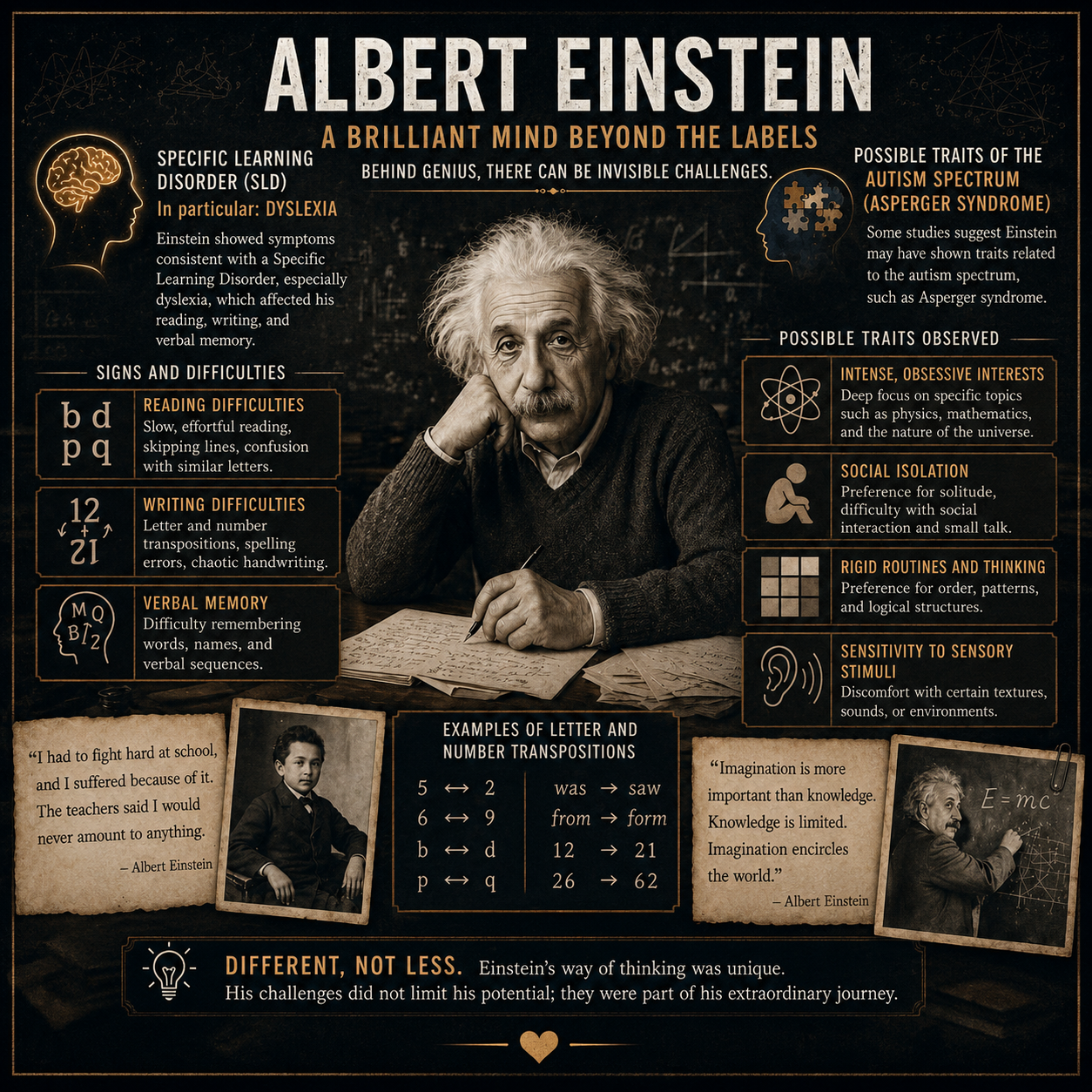 Albert Einstein Chaos Art Premium Cotton Tote Bag – Eco-Friendly 10L Carryall